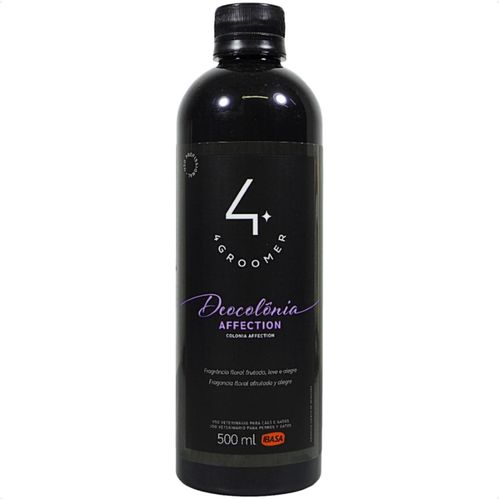 DEOCOLÔNIA AFFECTION 500ML 4 GROOMER PROFISSIONAL IBASA PARA CÃES E GATOS DEOCOLÔNIA AFFECTION 500ML 4 GROOMER PROFISSIONAL IBASA PARA CÃES E GATOS